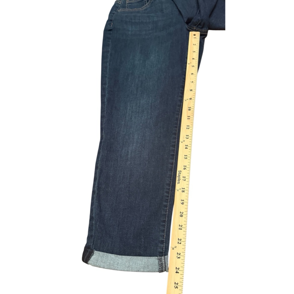 NYDJ Blue Mariot Girlfriend Straight Leg Jeans 8P NWT - Picture 7 of 9